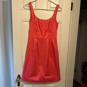 Coral dress